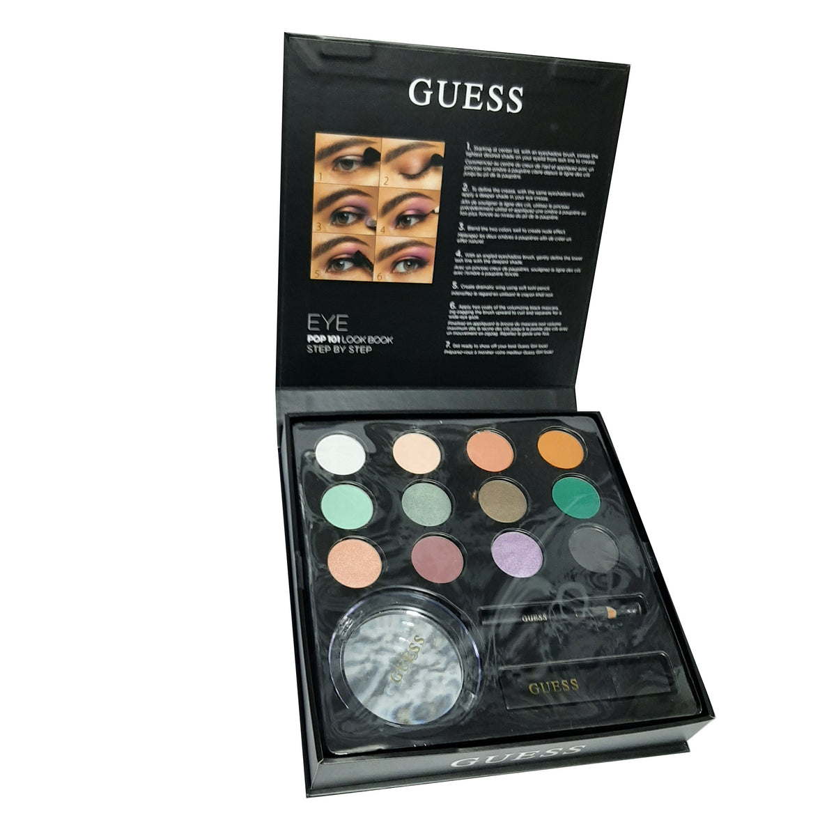 Estuche Guess Pop 101 Ojos(Mascara+Eye Linner+Eyeshadow)