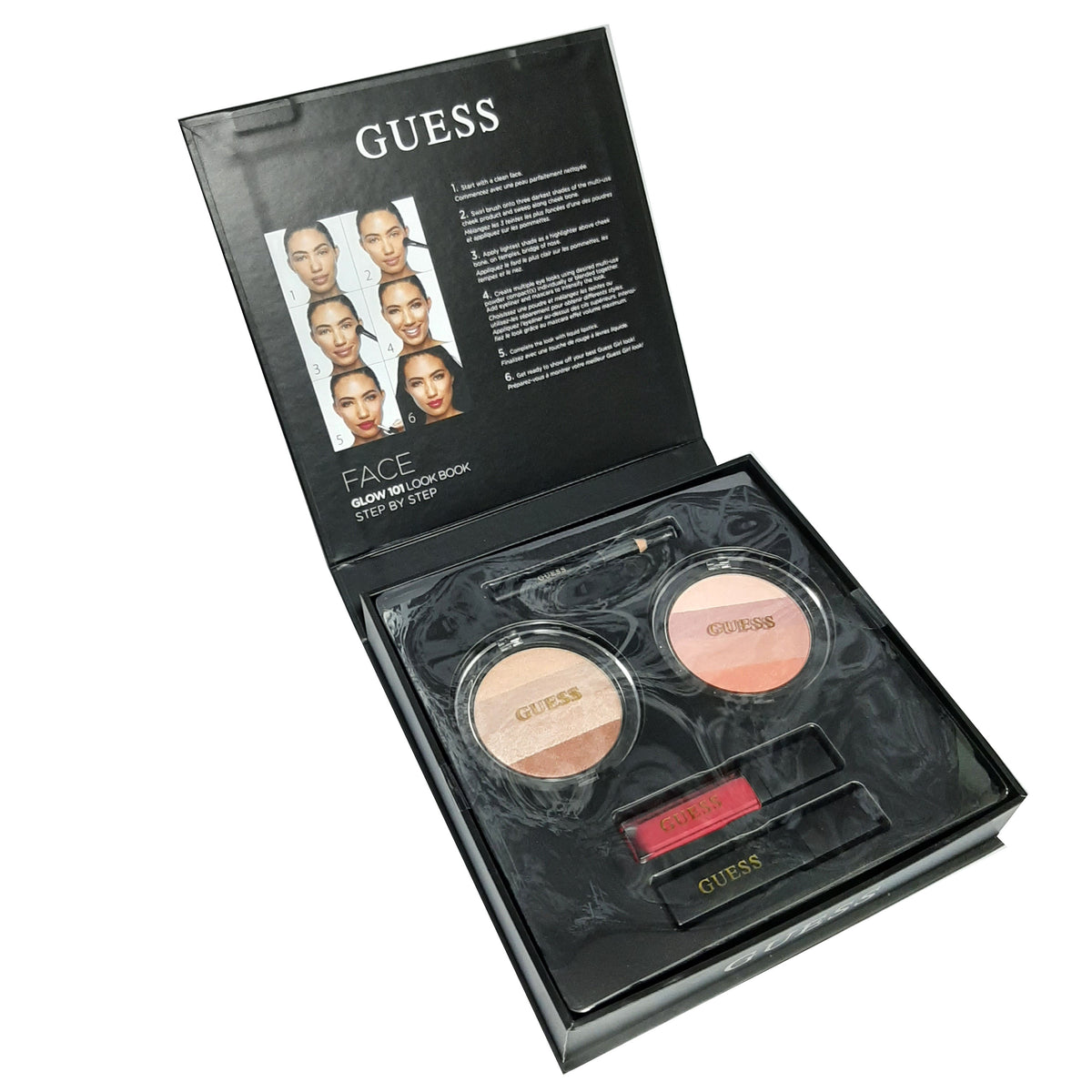 Estuche Guess Glow 101 Face (Eyeshadow+Mascara+Lipstick+Eye Linner)