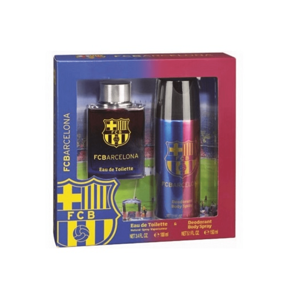 Estuche Fc Barcelona Edt 100Ml+Deo 150Ml  Hombre