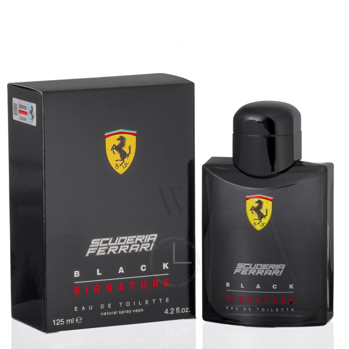 Ferrari Scuderia Black Signature EDT Hombre 125Ml.