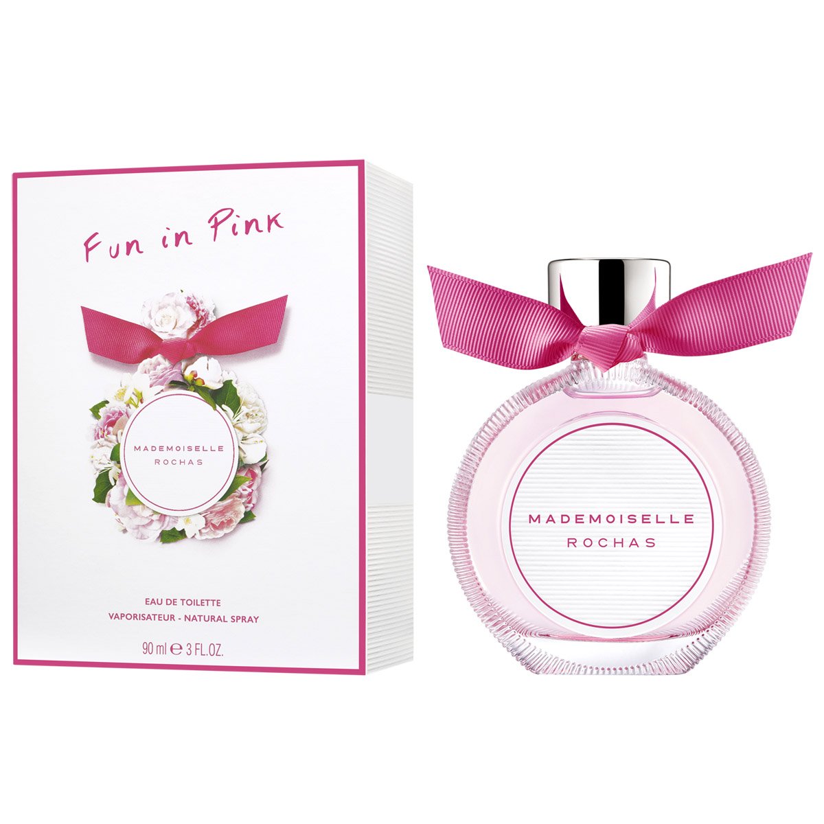 Rochas Mademoiselle Fun in pink  Edt 90Ml Mujer