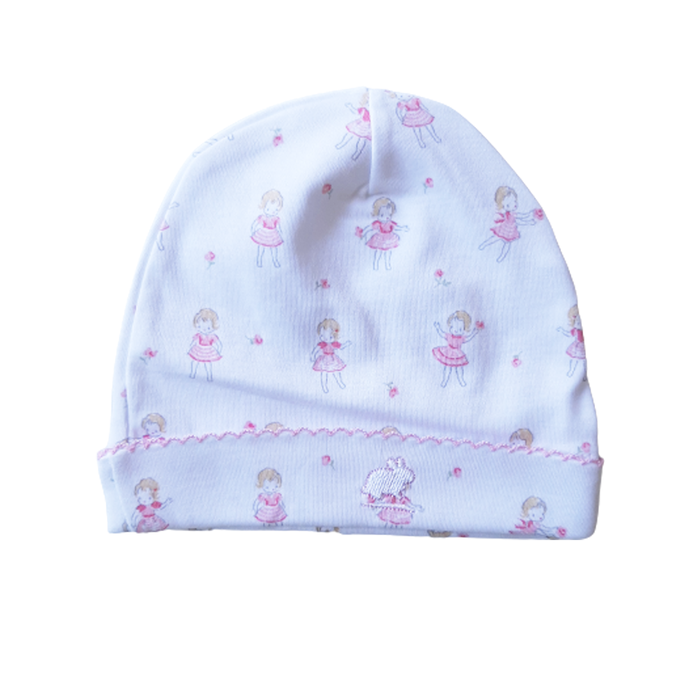 Gorro Babycottons  Basic My Doll E Bco Rosa