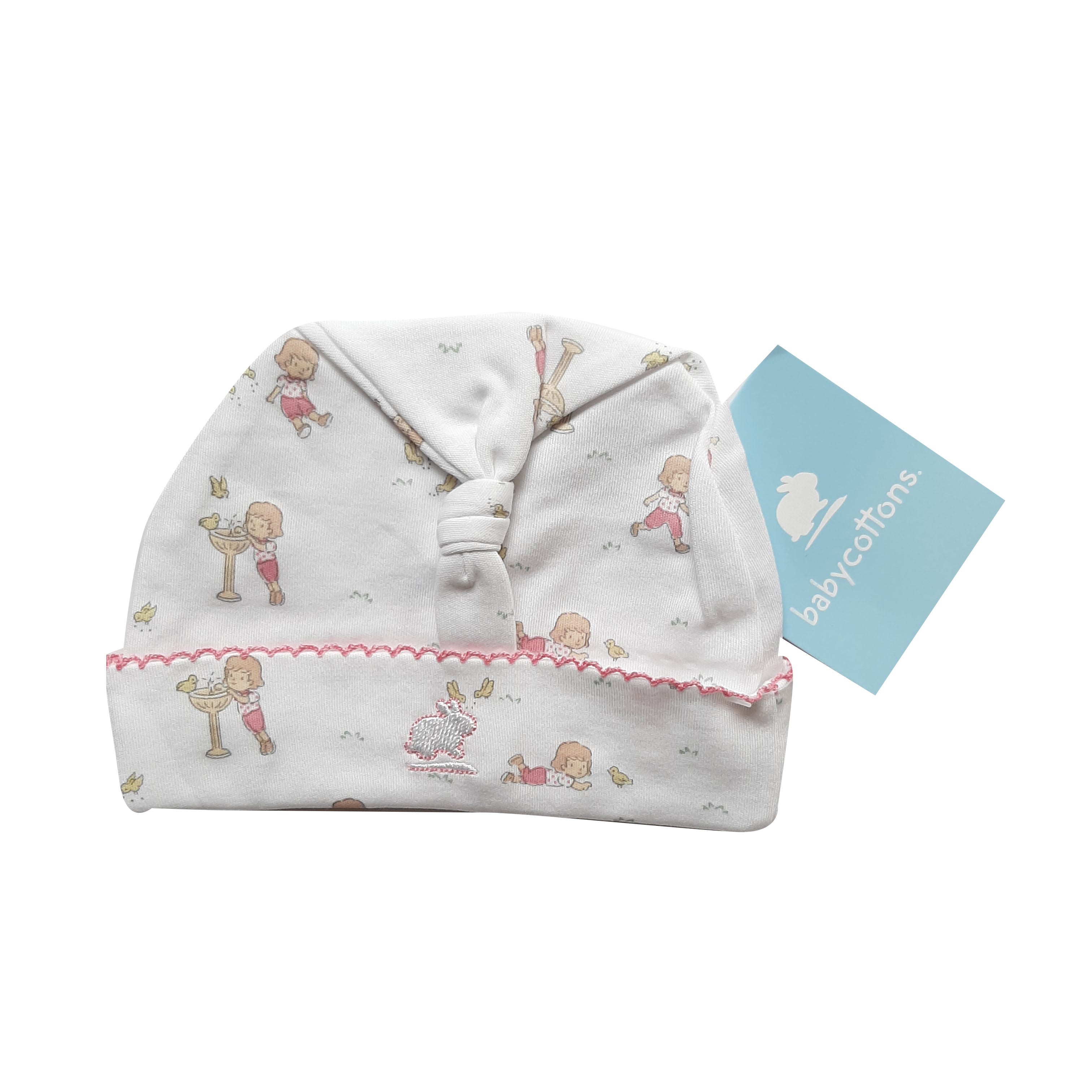 Gorro Babycottons C/Nudo At The Park Rosa