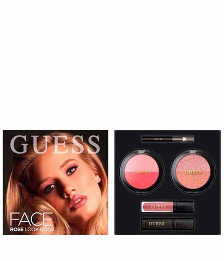 Guess Face Rose Look Book (Eyeshadow+Mascara+Lipstick+Eye Linner)