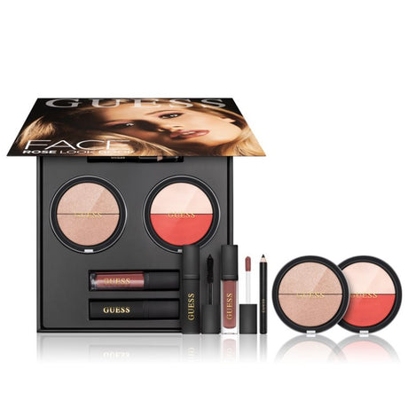 Guess Face Rose Look Book (Eyeshadow+Mascara+Lipstick+Eye Linner)
