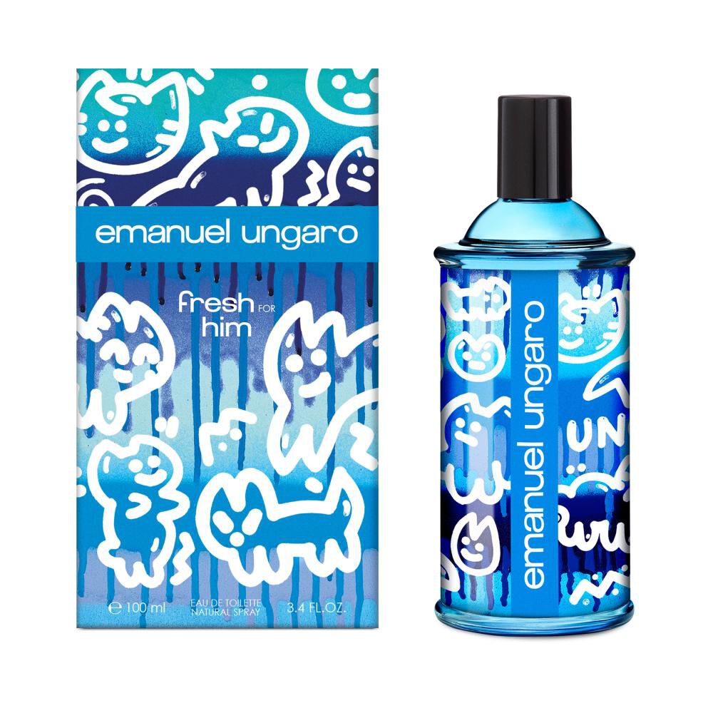 Ungaro Fresh Him Edt 100Ml Hombre