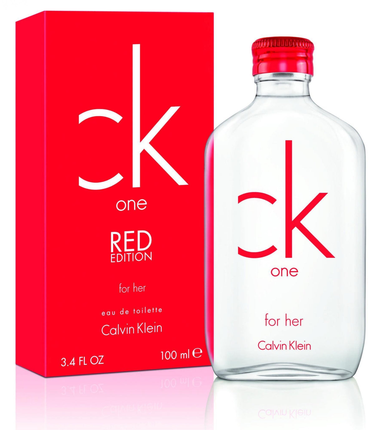 Ck One Red Edt Mujer 100ml