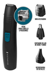 CORTAPELO REMING. 5 EN 1 NEGRO PG181 (B)