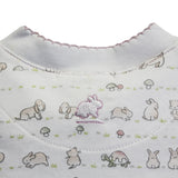 Saquito de Dormir humita convertible Blanco Rosa
