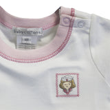 Body Camiseta My Little Sailor Blanco Rosa