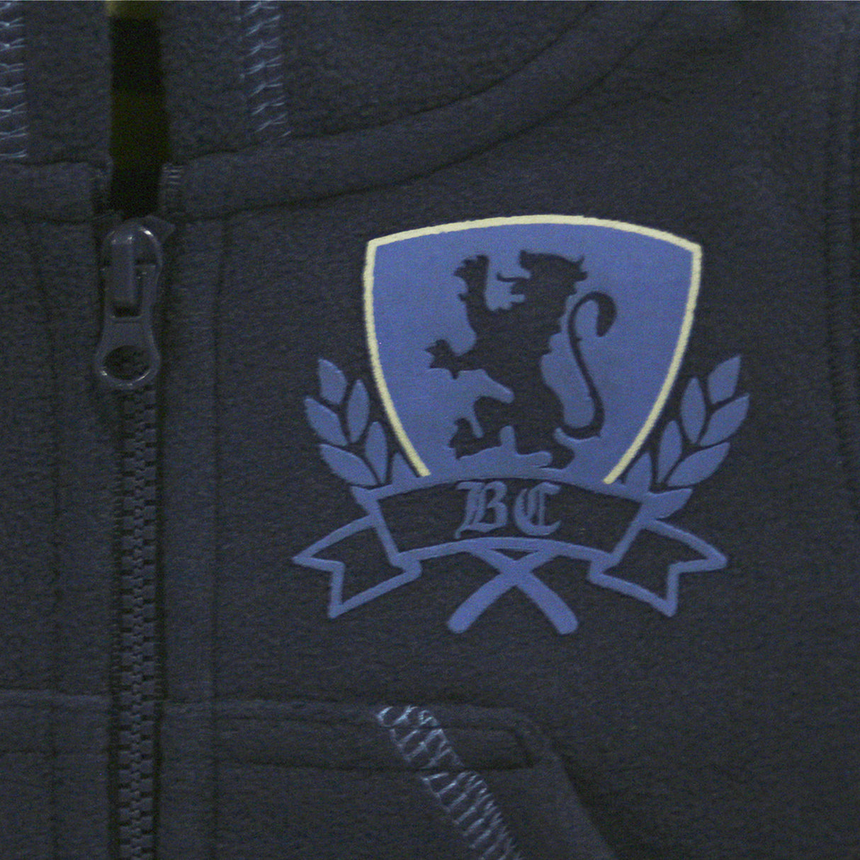 Canguro Babycottons Roger C/Capucha Polar Azul