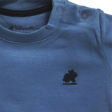 Body Babycottons T-Shirt ML Pima Colors Celeste