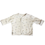 Cardigan Babycottons Rever S/Capucha Estampado