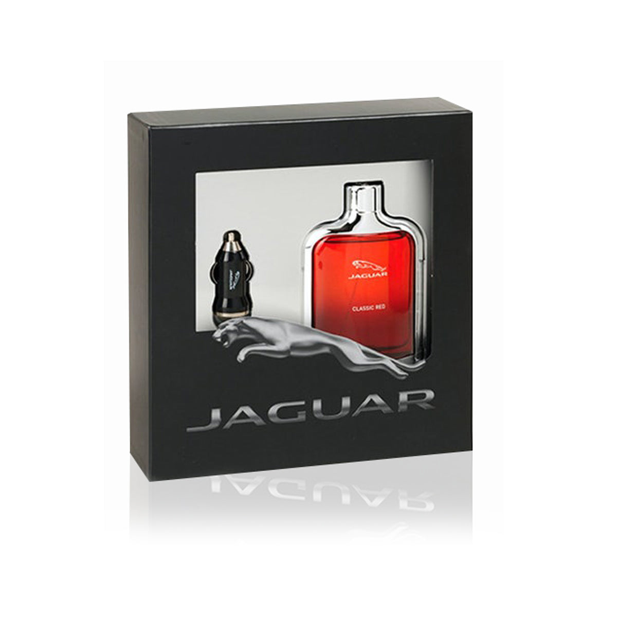 Jaguar Red Set Edt 100ml+ Car charger Hombre