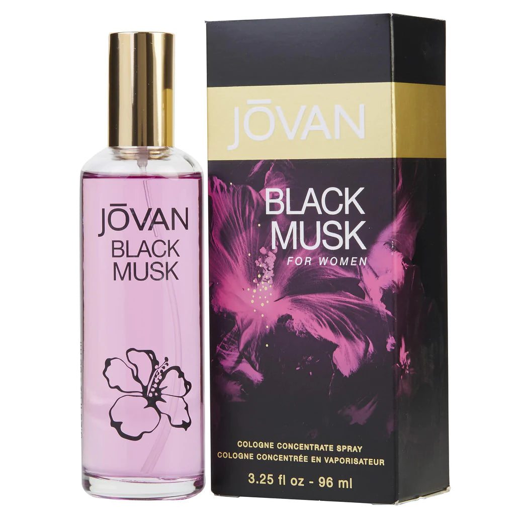 Jovan Musk Black Cologne Concentrate 96 ml Mujer