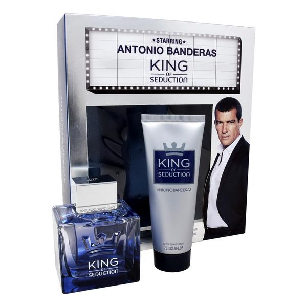ESTUCHE KING OF SEDUCTION STARRING 100ML EDT + A/S 75 ml
