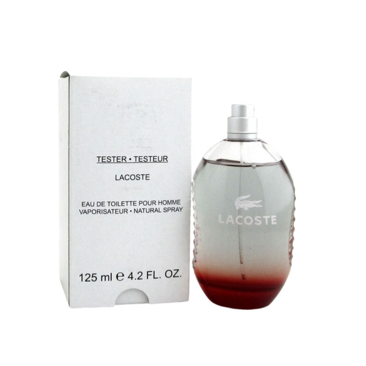 Lacoste Red Edt 125 Ml Hombre Tester