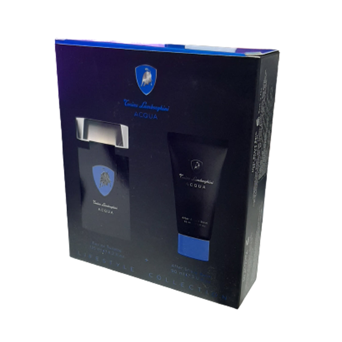 LAMBORGINI ACQUA 2PC SET 75ML EDT+AFTER SHAVE