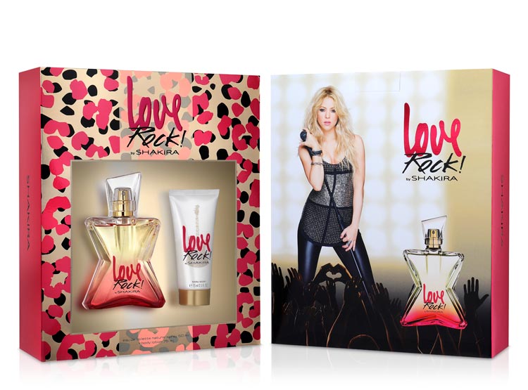 Estuche Love Rock Shakira Edt 50Ml+B/L 50Ml Mujer