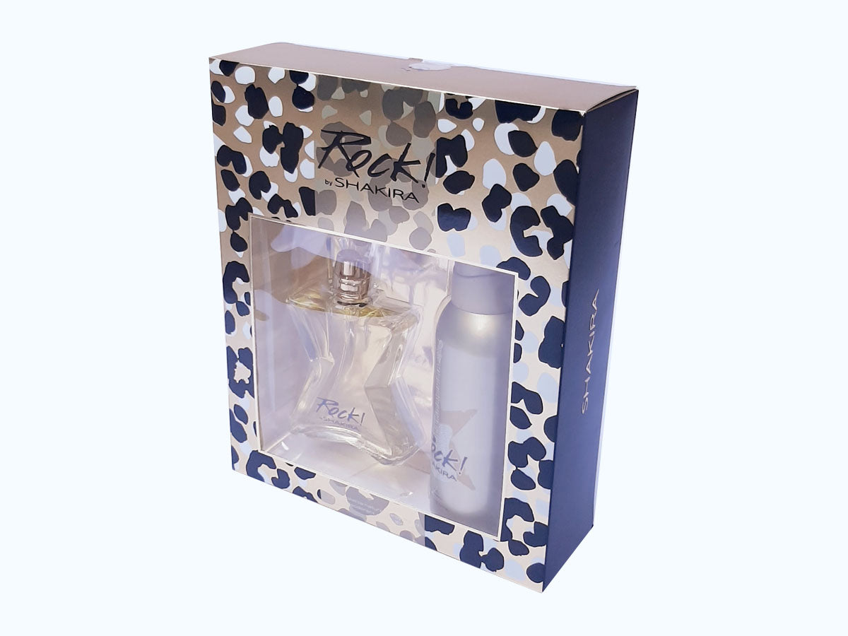 ESTUCHE SHAKIRA ROCK EDT 80ML + DEO 24H 150ML