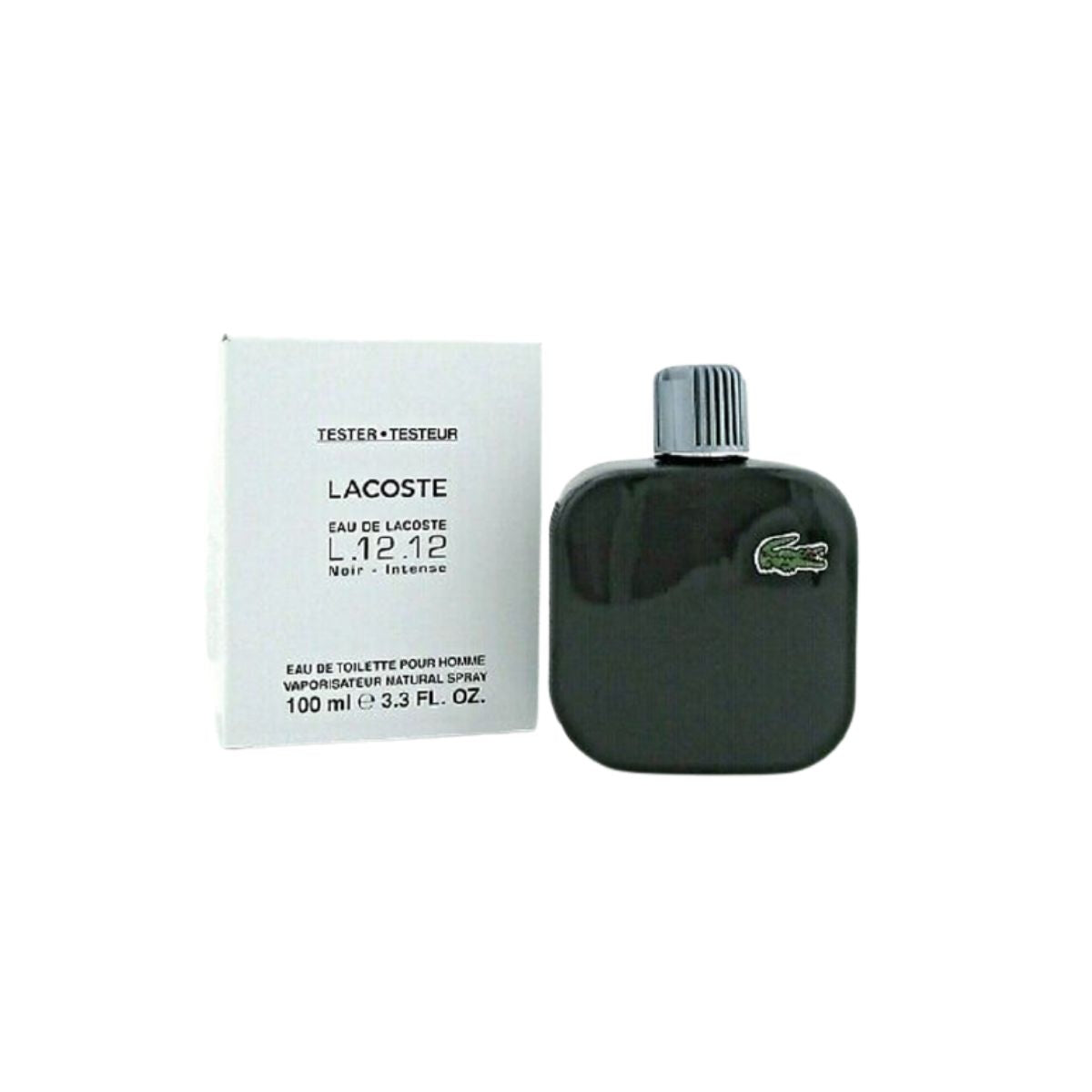 Lacoste L.12.12 Noir Intense Edt 100 Ml Hombre Tester