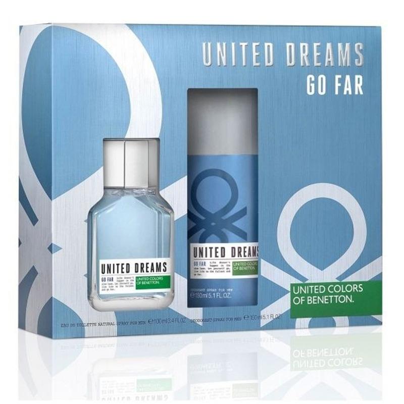 United Dreams Go Far Estuche 100ML EDT + Deo 150ML Hombre