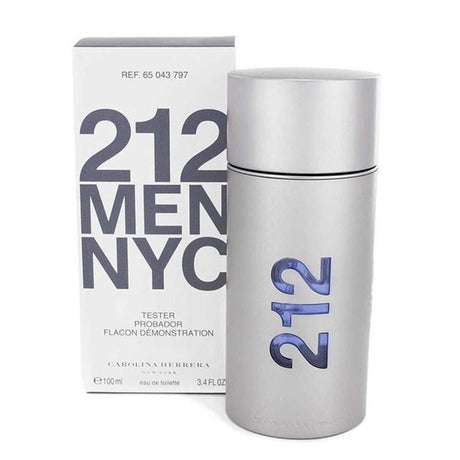 212 NYC Men Tester Con Tapa EDT 50ML Hombre Carolina Herrera
