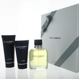 Pour Homme Estuche 125ML EDT + After Shave 100ML + Shower Gel D&G