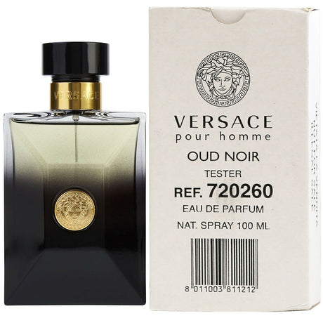Versace Oud Noir Tester Edp 100 Ml Hombre .