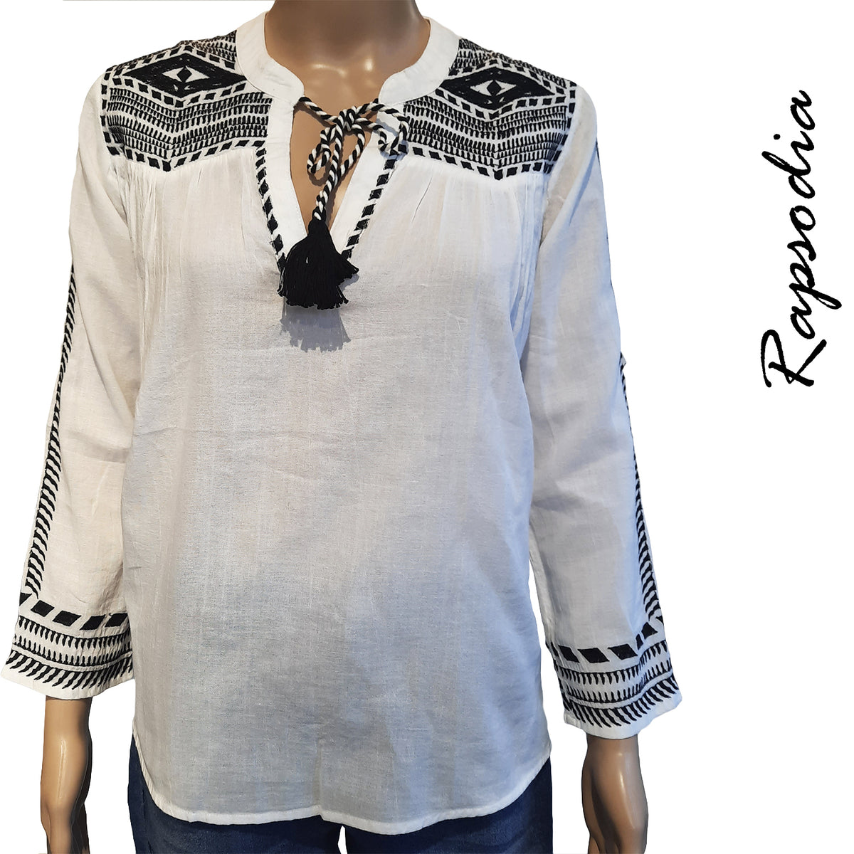 Blusa Rapsodia Savina Blanco