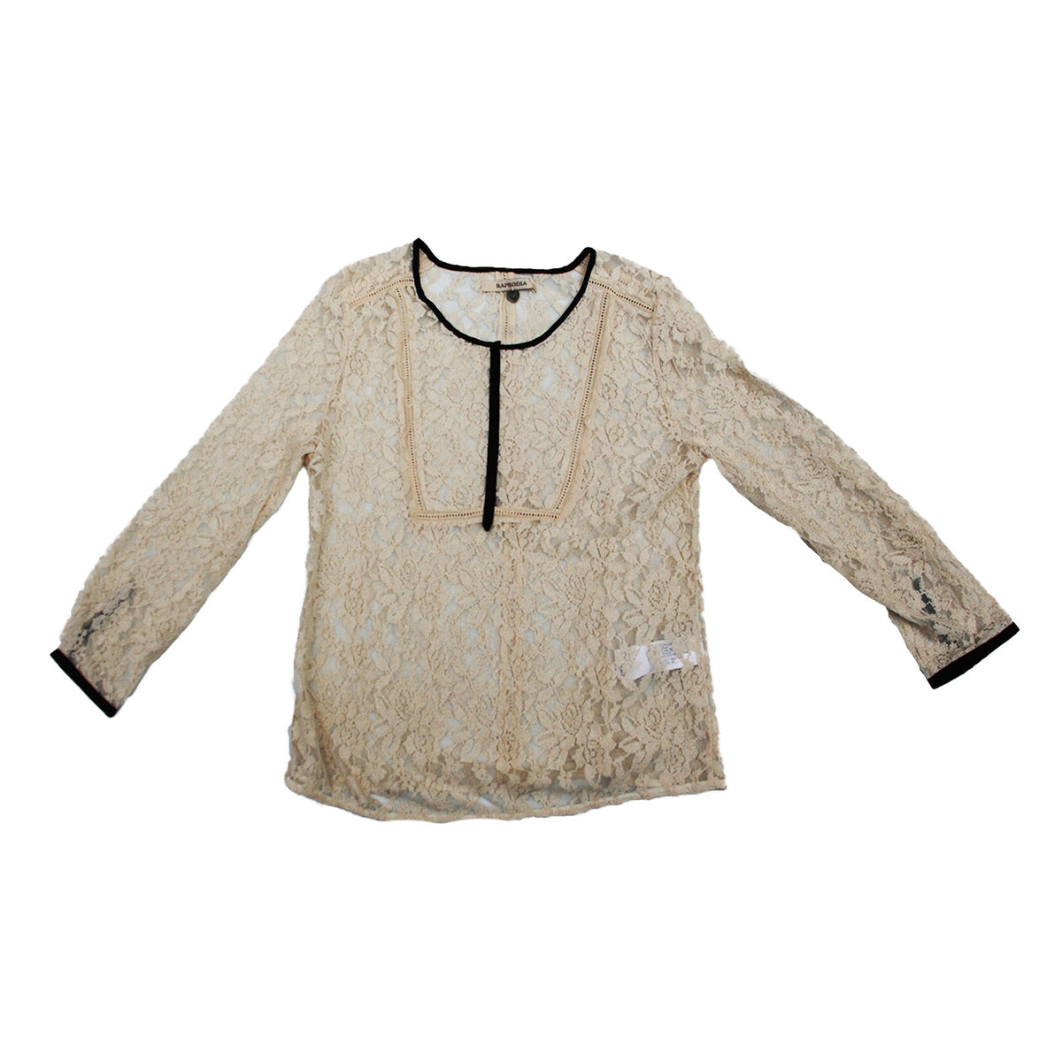 Blusa Rapsodia  Zipper Crudo