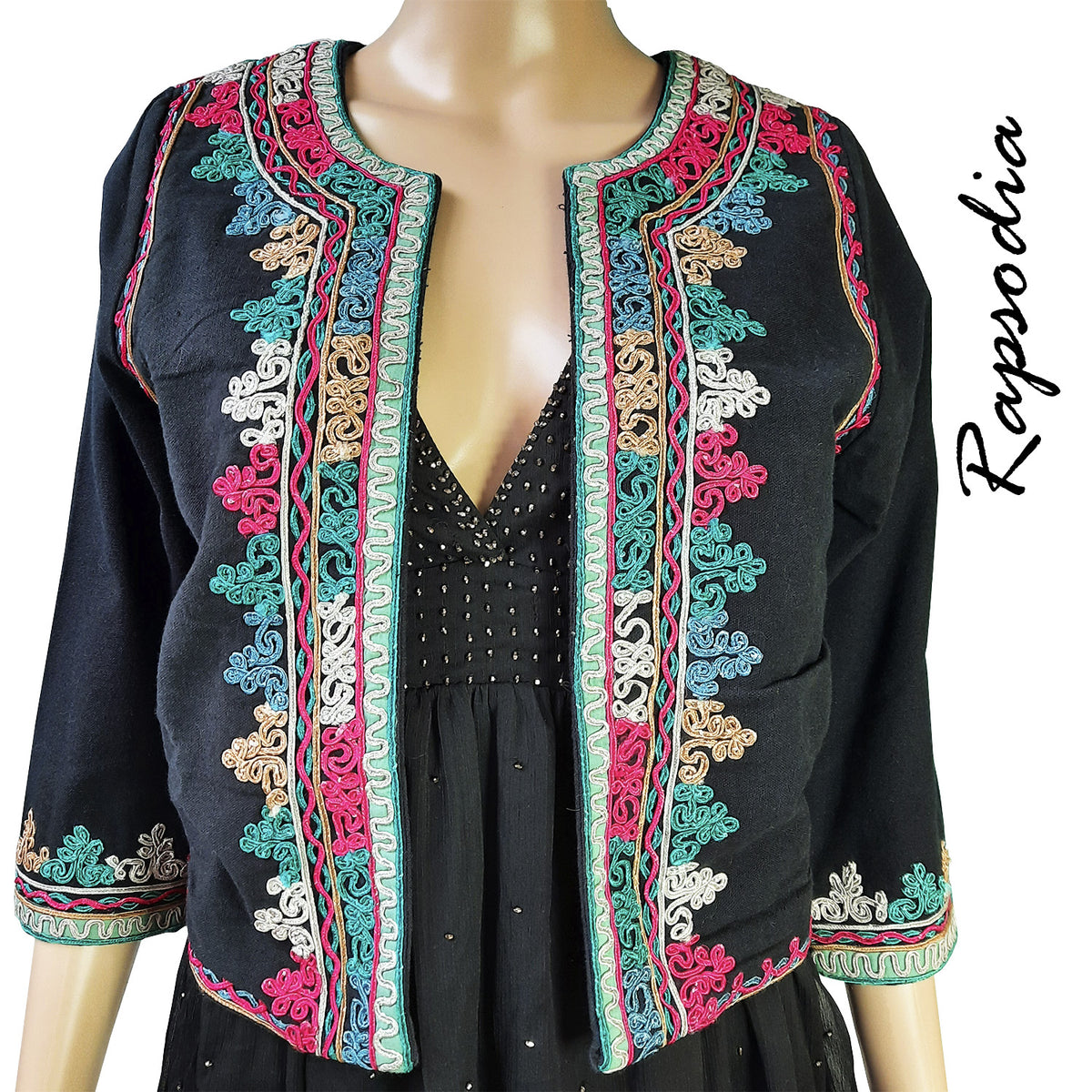 Chaqueta Rapsodia Reni Desai Negro