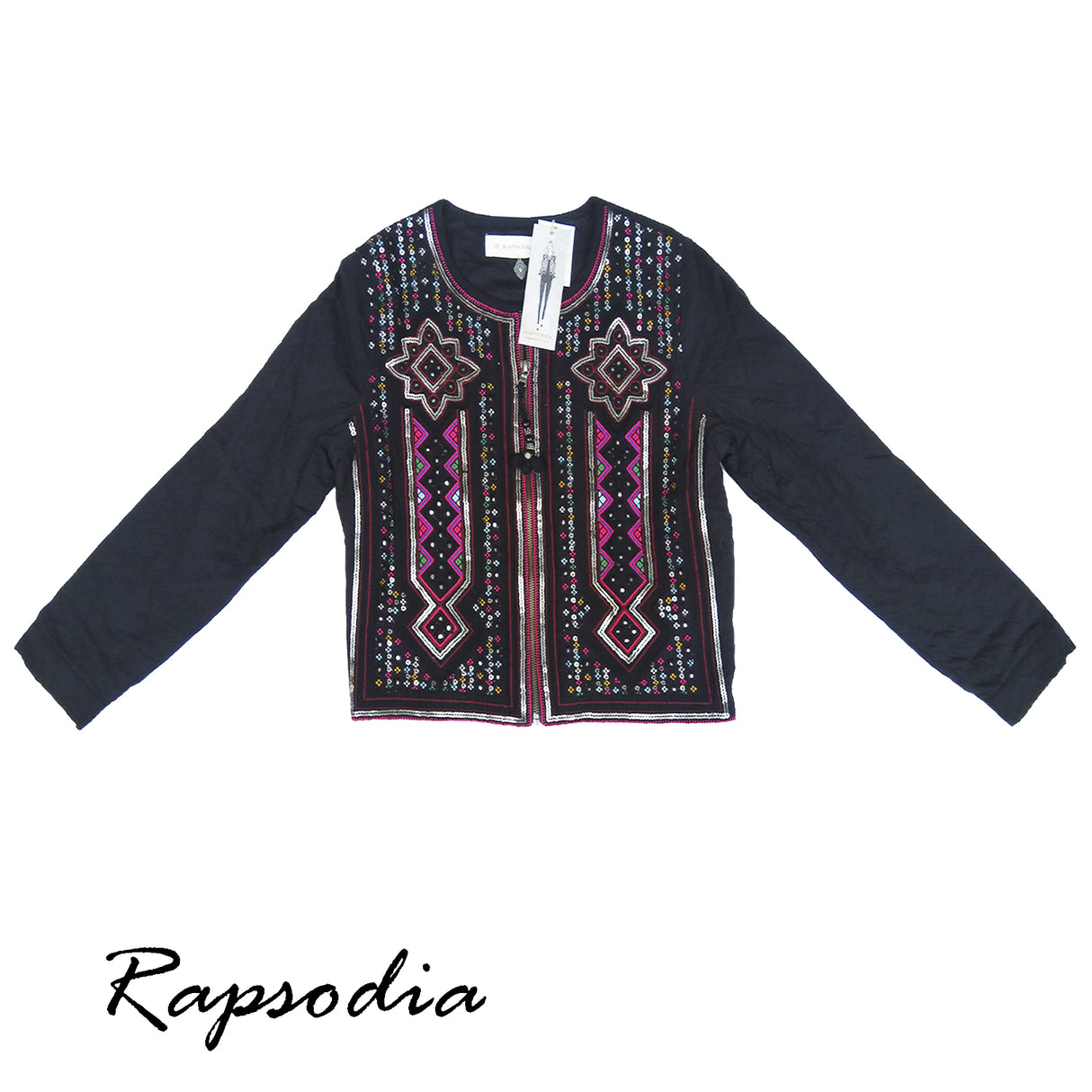 Chaqueta Rapsodia Kisa Negro Petro