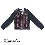Chaqueta Rapsodia Kisa Negro Petro