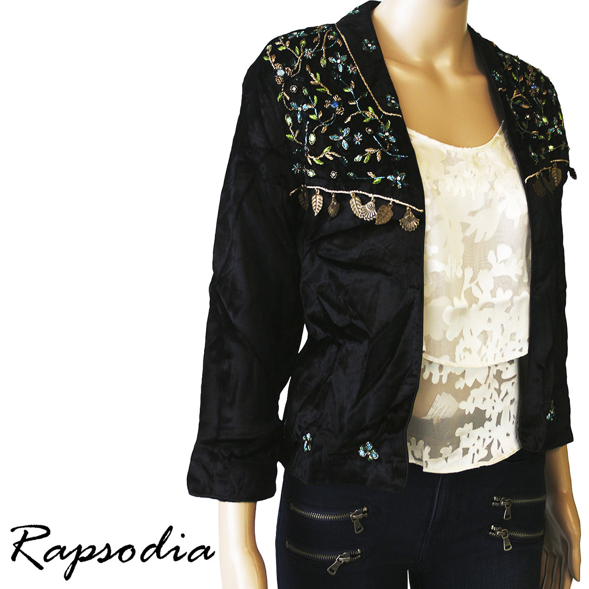 Chaqueta Rapsodia Nebbi Nastia Negro