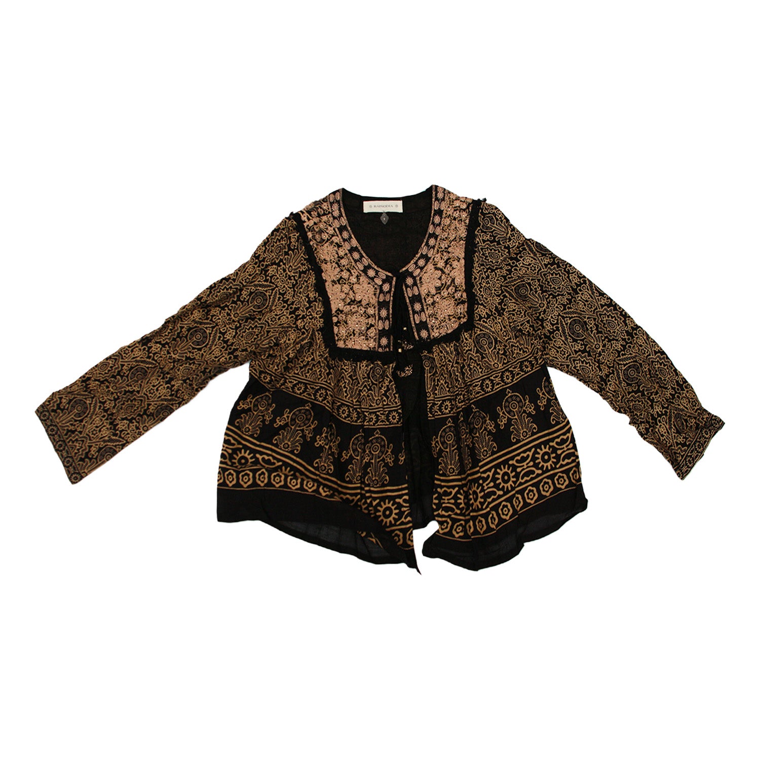 Blusa Rapsodia Olga Negro