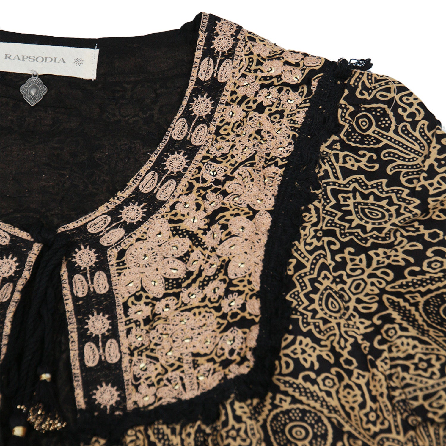 Blusa Rapsodia Olga Negro