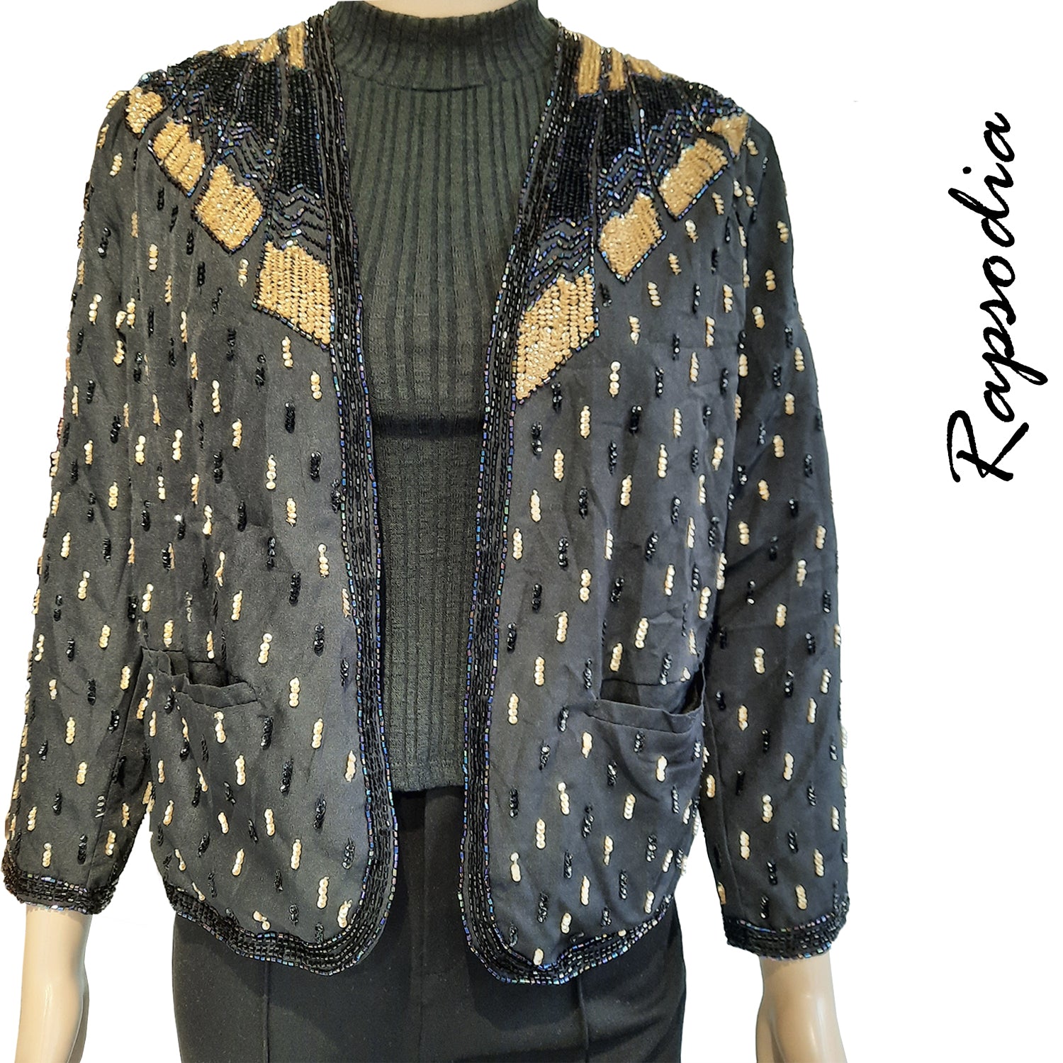 Chaqueta Rapsodia Golden Leyna Negro