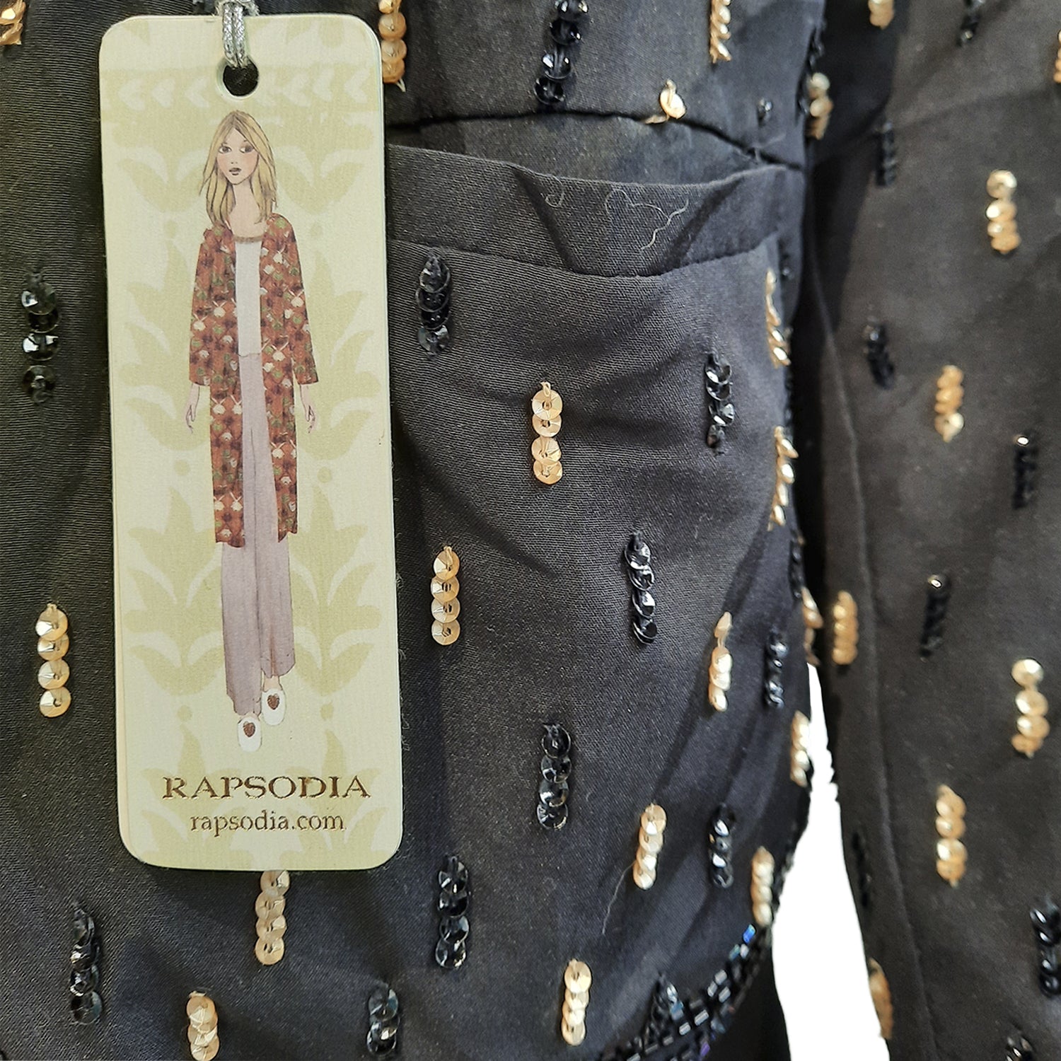 Chaqueta Rapsodia Golden Leyna Negro