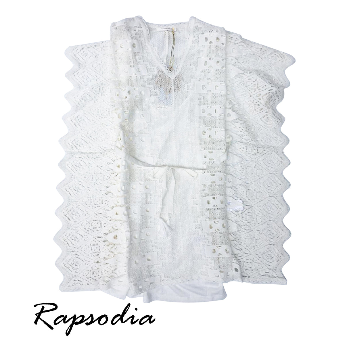 Vestido Rapsodia Corto Ademia Blanco