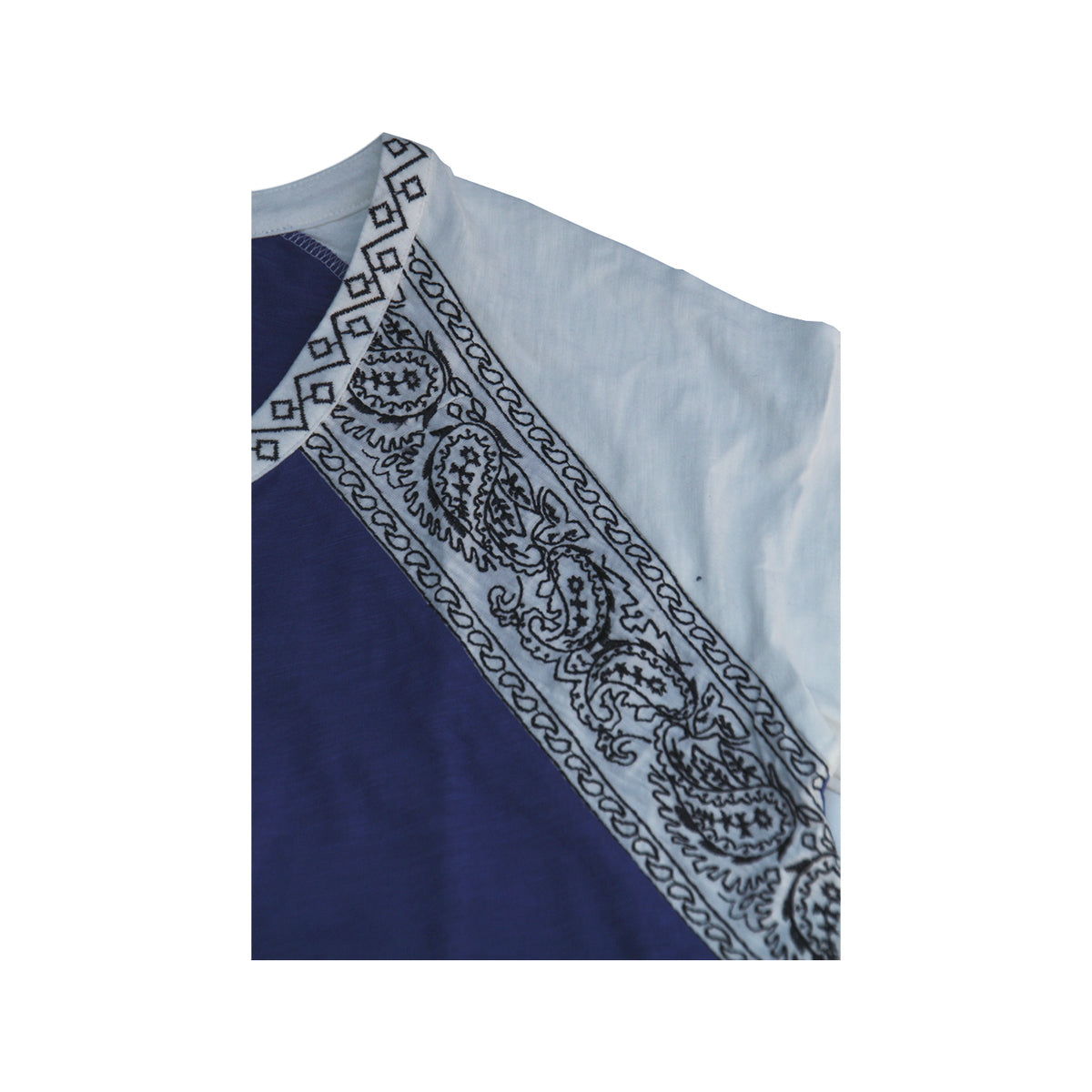 Polera Rapsodia  Manga Larga Azul Luke