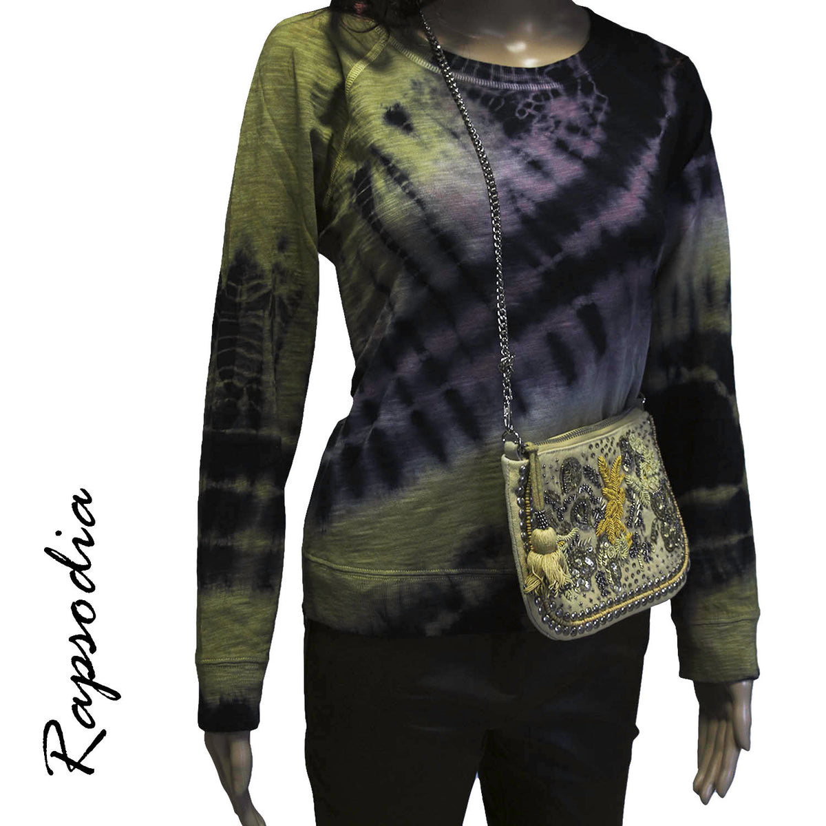 Sweater (Bzo)Rapsodia Love Batik Negro