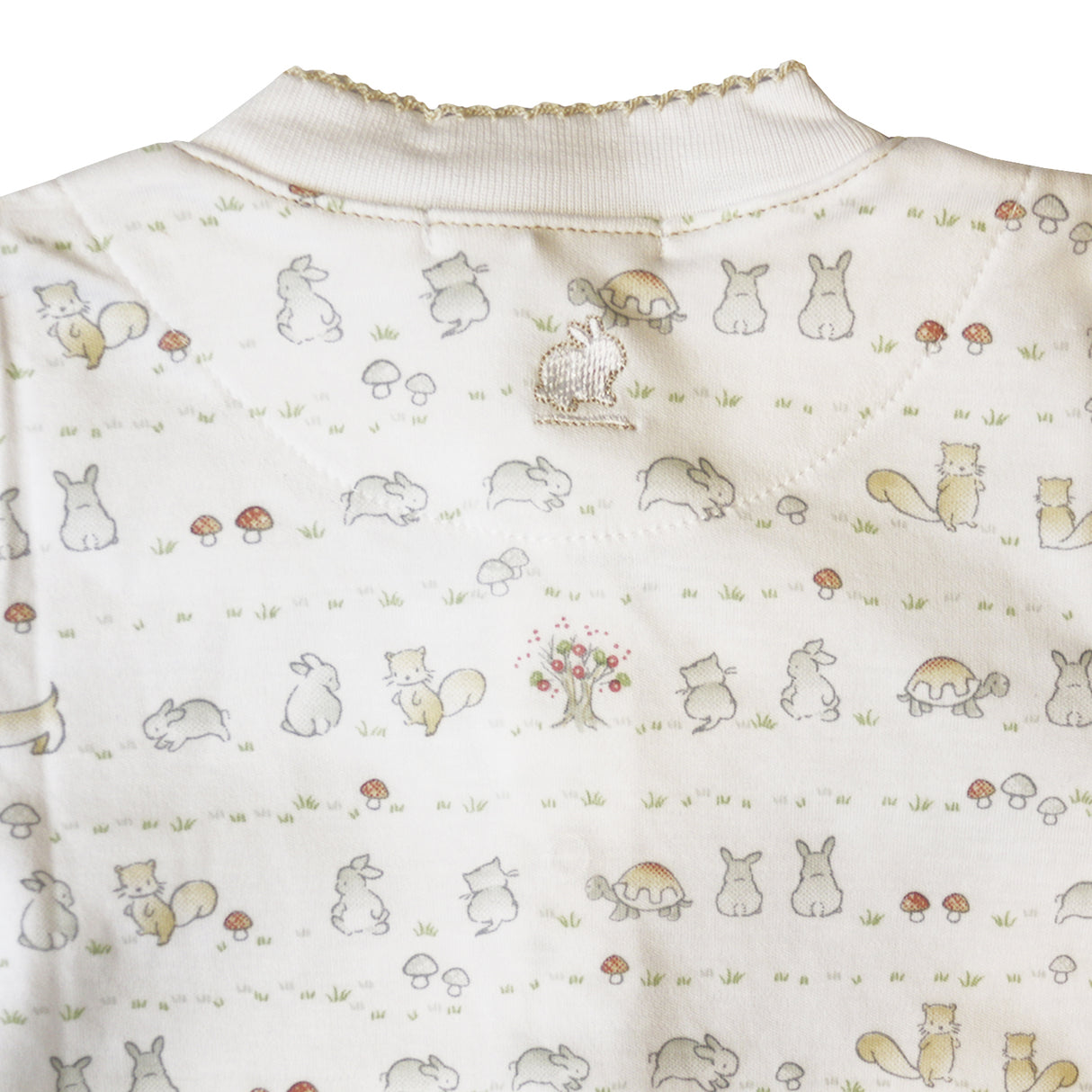 Saquito de Dormir Babycottons humita convertible Blanco Kaki