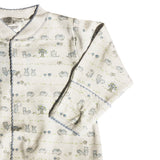Saquito de Dormir Babycottons humita convertible Blanco Celeste