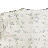 Enterito Babycottons Footie En las maderas  Blanco - Celeste