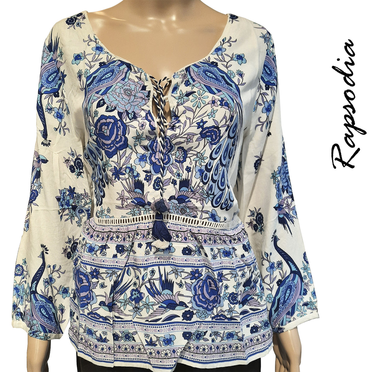 Blusa Rapsodia Okinawa Azul