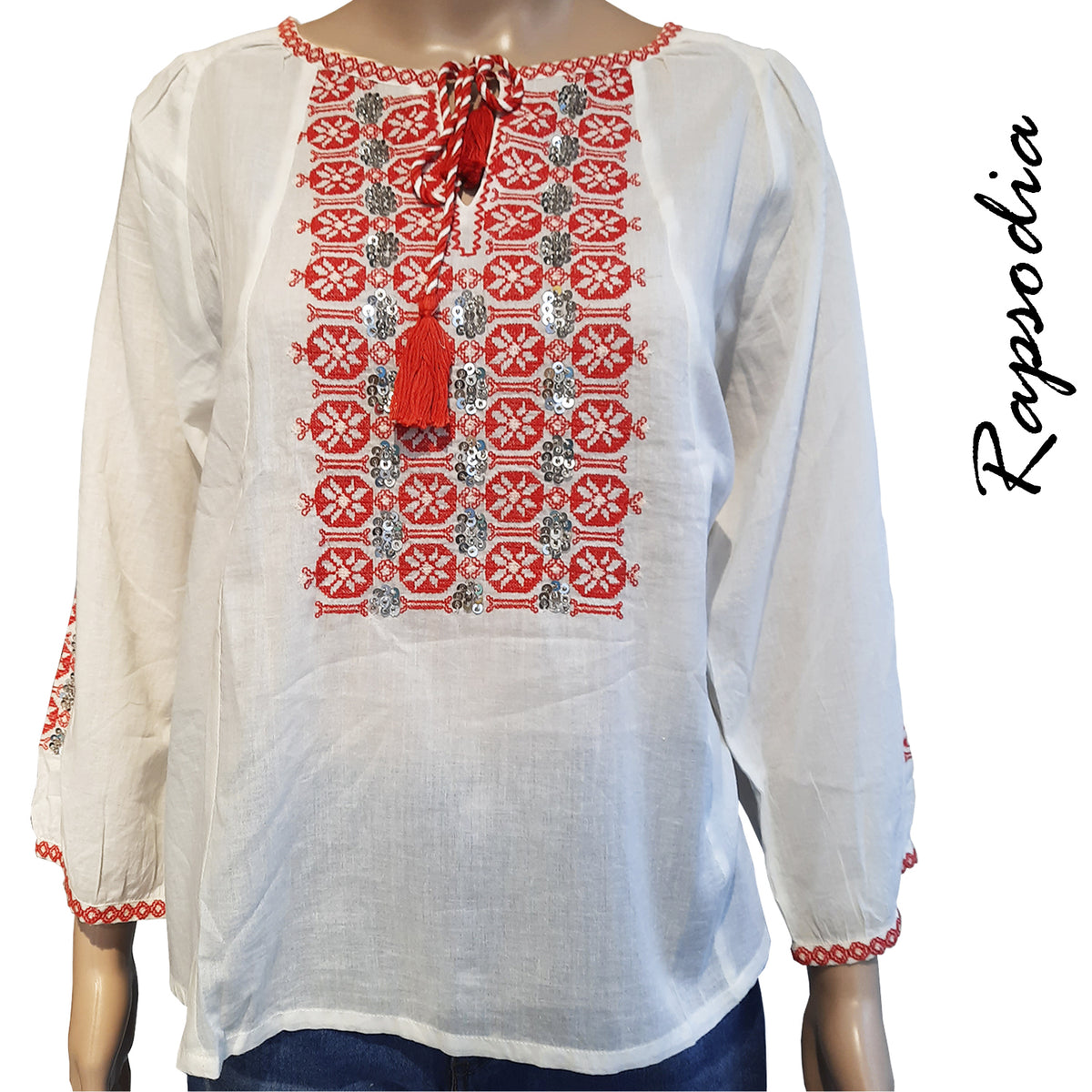 Blusa Rapsodia Hoshi Rojo