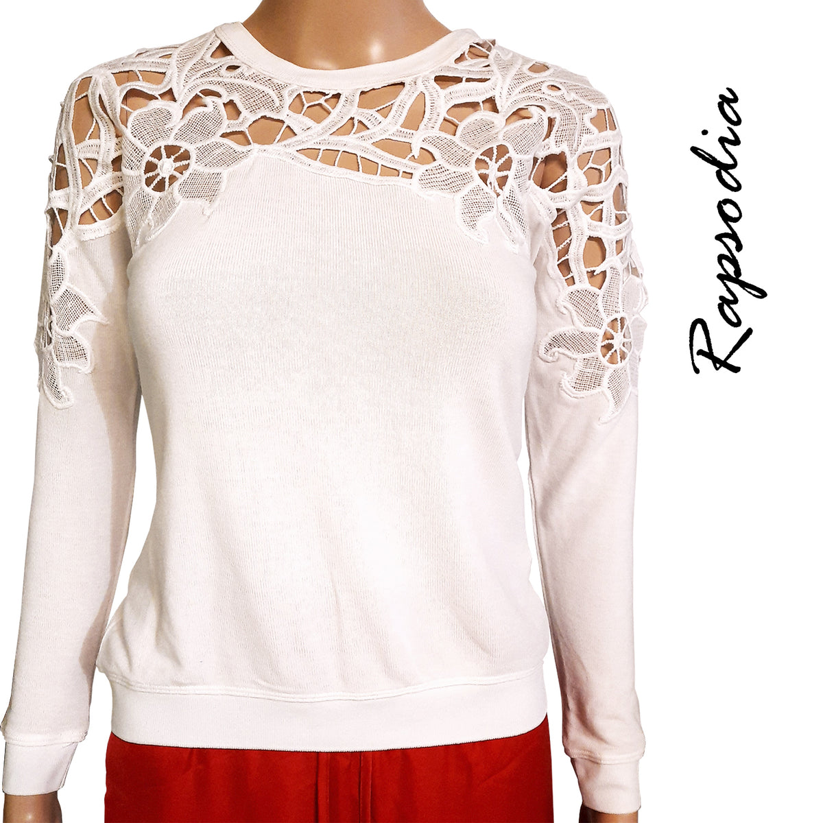 Sweater (Bzo) Rapsodia Varrasano Blanco