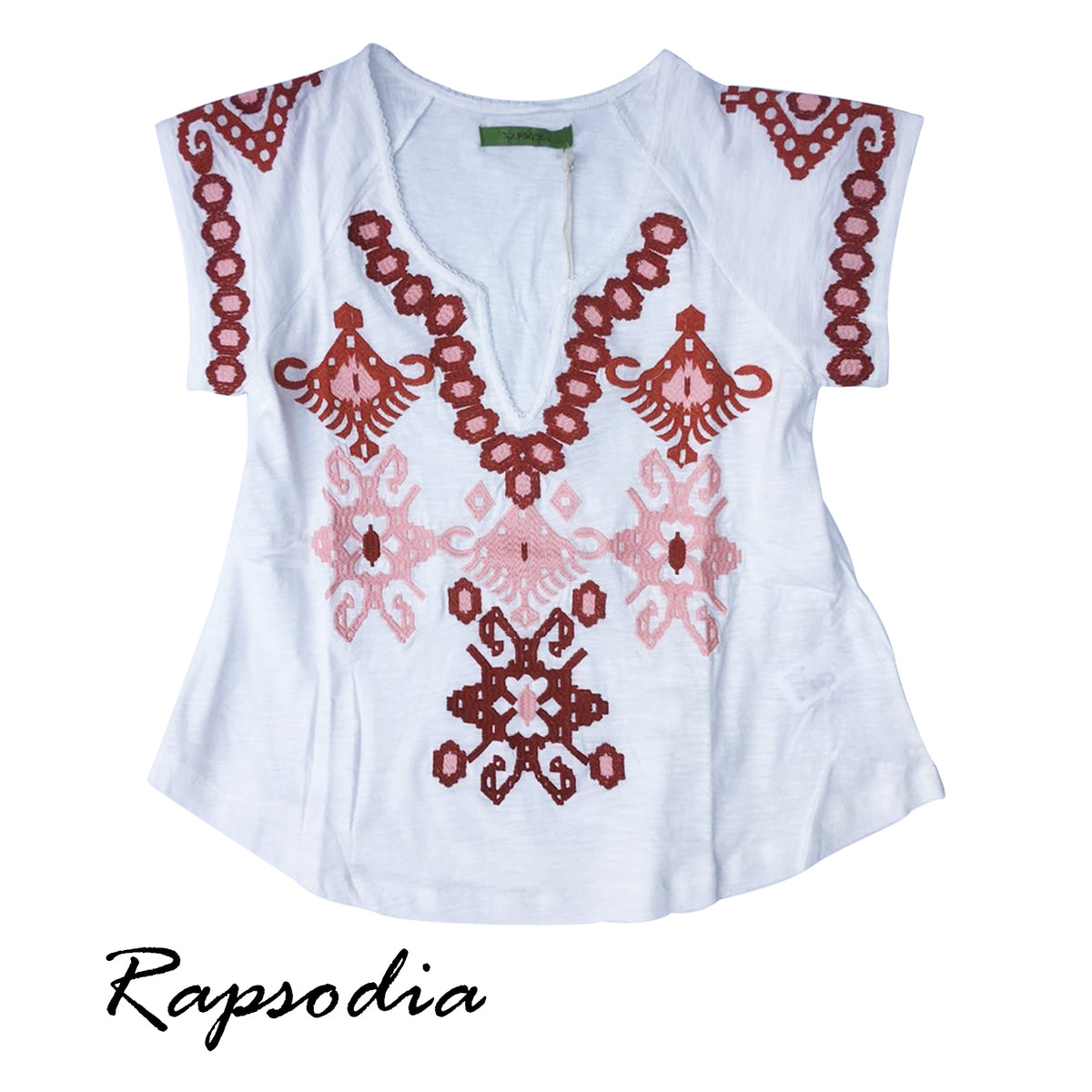 Polera Rapsodia  Upland Roja