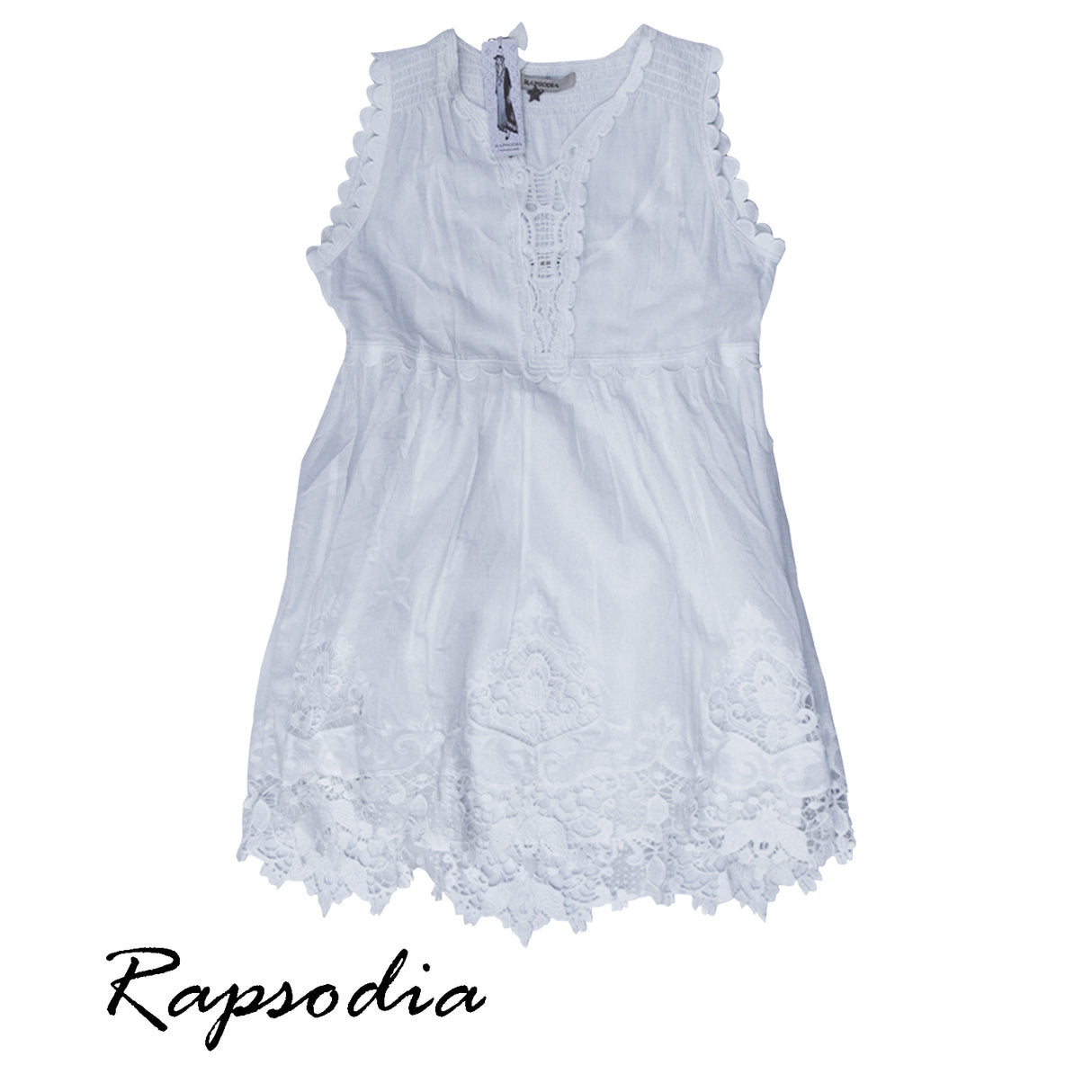 Vestido Rapsodia  Lafayette Blanco